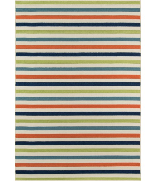 Momeni Baja Area Rug BAJ-1 Stripe Multi 8'6 X 13'