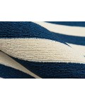 Momeni Baja Area Rug BAJ-1 Stripe Navy 6'7 X 9'6