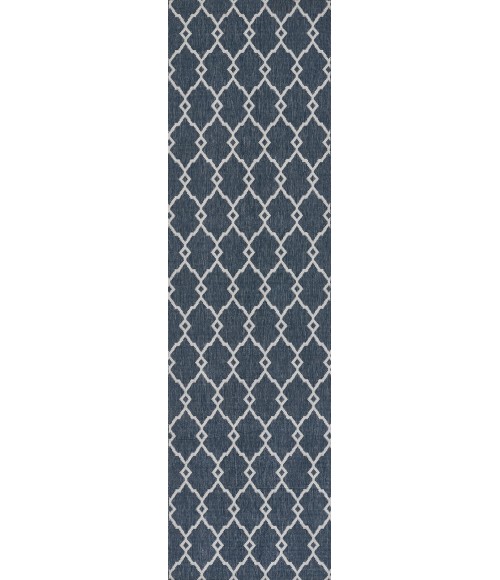 Momeni Baja Area Rug BAJ-2 Denim 2'3 X 7'6 Runner
