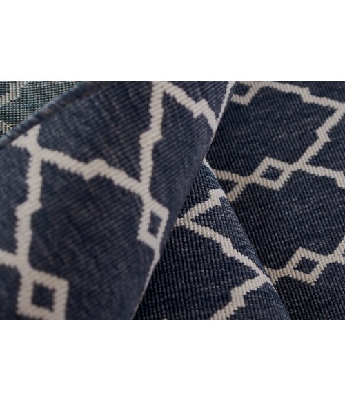 Momeni Baja Area Rug BAJ-2 Denim 2'3 X 7'6 Runner