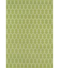 Momeni Baja Area Rug BAJ-2 Trellis Green 5'3 X 7'6