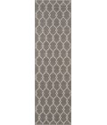 Momeni Baja Area Rug BAJ-2 Trellis Grey 5'3 X 7'6