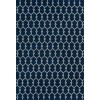 Momeni Baja Baj-2 Navy Area Rug 7 ft. 10 in. X 10 ft. 10 in. Rectangle