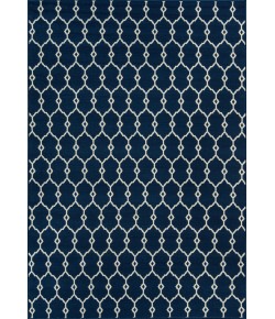 Momeni Baja Baj-2 Navy Area Rug 5 ft. 3 in. X 7 ft. 6 in. Rectangle