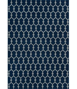 Momeni Baja Baj-2 Navy Area Rug 6 ft. 7 in. X 9 ft. 6 in. Rectangle