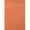 Momeni Baja Baj-2 Orange Area Rug 3 ft. 11 in. X 5 ft. 7 in. Rectangle