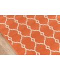 Momeni Baja Area Rug BAJ-2 Trellis Orange 3'11 X 5'7