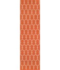 Momeni Baja Area Rug BAJ-2 Trellis Orange 3'11 X 5'7