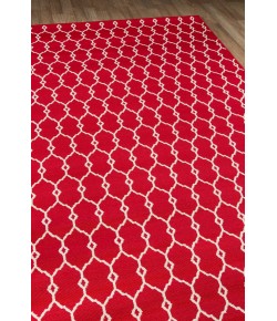 Momeni Baja Baj-2 Red Area Rug 6 ft. 7 in. X 9 ft. 6 in. Rectangle