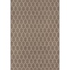 Momeni Baja Baj-2 Taupe Area Rug 5 ft. 3 in. X 7 ft. 6 in. Rectangle