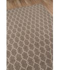 Momeni Baja Area Rug BAJ-2 Trellis Taupe 5'3 X 7'6
