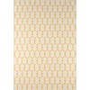 Momeni Baja Baj-2 Yellow Area Rug 5 ft. 3 in. X 7 ft. 6 in. Rectangle