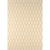 Momeni Baja Baj-2 Yellow Area Rug 3 ft. 11 in. X 5 ft. 7 in. Rectangle