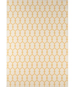 Momeni Baja Baj-2 Yellow Area Rug 5 ft. 3 in. X 7 ft. 6 in. Rectangle