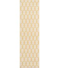 Momeni Baja Area Rug BAJ-2 Trellis Yellow 5'3 X 7'6