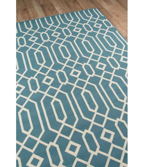 Momeni Baja Area Rug BAJ-3 Links Blue 2'3 X 7'6 Runner