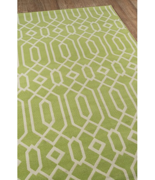 Momeni Baja Area Rug BAJ-3 Links Green 3'11 X 5'7