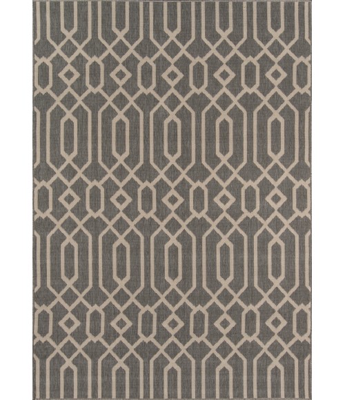 Momeni Baja Area Rug BAJ-3 Links Grey 2'3 X 7'6 Runner