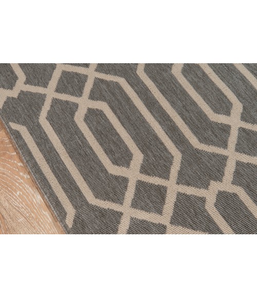 Momeni Baja Area Rug BAJ-3 Links Grey 2'3 X 7'6 Runner
