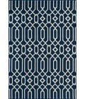 Momeni Baja Area Rug BAJ-3 Links Navy 2'3 X 4'6