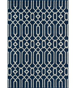 Momeni Baja Baj-3 Navy Area Rug 2 ft. 3 in. X 4 ft. 6 in. Rectangle