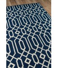 Momeni Baja Area Rug BAJ-3 Links Navy 2'3 X 4'6