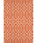 Momeni Baja Area Rug BAJ-3 Links Orange 1'8 X 3'7