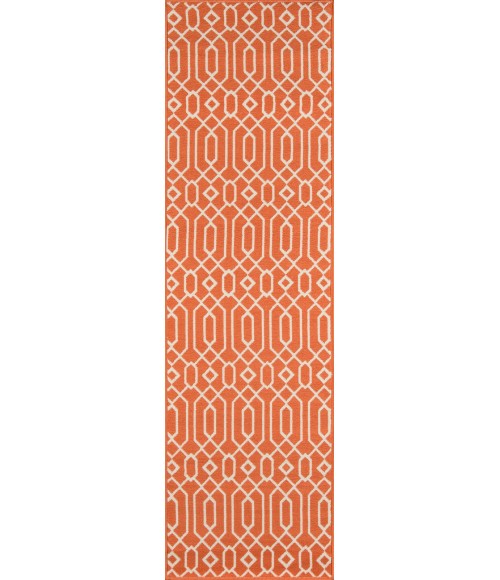 Momeni Baja Area Rug BAJ-3 Links Orange 1'8 X 3'7