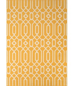 Momeni Baja Baj-3 Yellow Area Rug 5 ft. 3 in. X 7 ft. 6 in. Rectangle