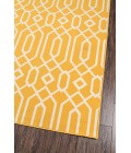 Momeni Baja Area Rug BAJ-3 Links Yellow 5'3 X 7'6