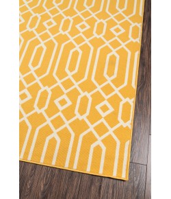 Momeni Baja Baj-3 Yellow Area Rug 5 ft. 3 in. X 7 ft. 6 in. Rectangle