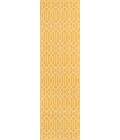 Momeni Baja Area Rug BAJ-3 Links Yellow 5'3 X 7'6