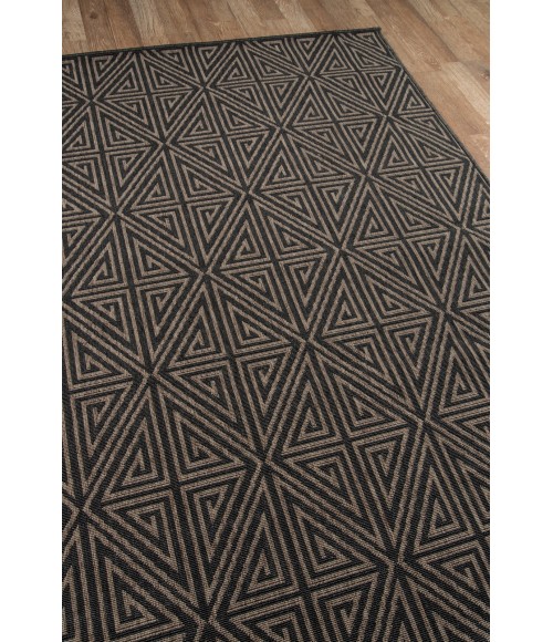 Momeni Baja Area Rug BAJ-4 Diamonds Charcoal 2'3 X 4'6