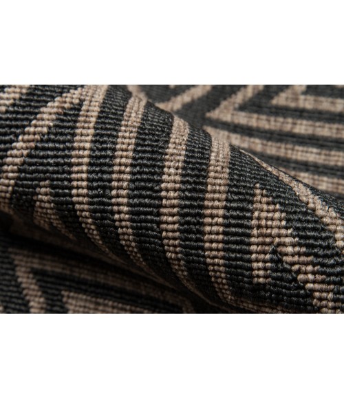 Momeni Baja Area Rug BAJ-4 Diamonds Charcoal 2'3 X 4'6