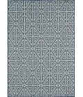Momeni Baja Area Rug BAJ-4 Diamonds Navy 5'3 X 7'6