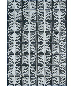 Momeni Baja Baj-4 Navy Area Rug 5 ft. 3 in. X 7 ft. 6 in. Rectangle