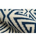 Momeni Baja Area Rug BAJ-4 Diamonds Navy 5'3 X 7'6