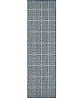 Momeni Baja Area Rug BAJ-4 Diamonds Navy 5'3 X 7'6