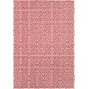 Momeni Baja Baj-4 Red Area Rug 2 ft. 3 in. X 7 ft. 6 in. Runner