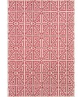 Momeni Baja Area Rug BAJ-4 Diamonds Red 2'3 X 7'6 Runner
