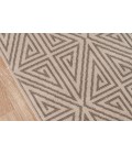 Momeni Baja Area Rug BAJ-4 Diamonds Taupe 2'3 X 4'6