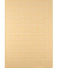Momeni Baja Area Rug BAJ-4 Diamonds Yellow 2'3 X 4'6