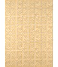 Momeni Baja Area Rug BAJ-4 Diamonds Yellow 5'3 X 7'6