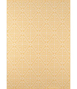 Momeni Baja Baj-4 Yellow Area Rug 5 ft. 3 in. X 7 ft. 6 in. Rectangle