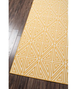 Momeni Baja Baj-4 Yellow Area Rug 2 ft. 3 in. X 7 ft. 6 in. Runner