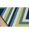 Momeni Baja Area Rug BAJ-8 Zig-Zag Multi 2'3 X 7'6 Runner