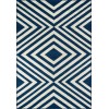 Momeni Baja Baj-8 Navy Area Rug 2 ft. 3 in. X 7 ft. 6 in. Runner