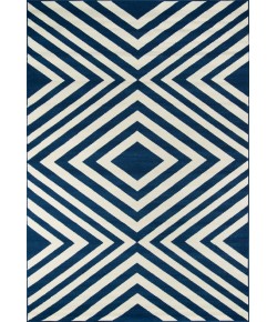Momeni Baja Baj-8 Navy Area Rug 1 ft. 8 in. X 3 ft. 7 in. Rectangle