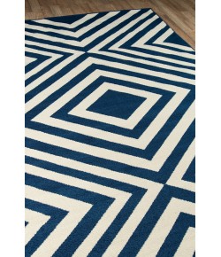Momeni Baja Baj-8 Navy Area Rug 1 ft. 8 in. X 3 ft. 7 in. Rectangle