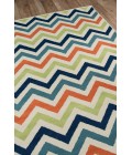 Momeni Baja Area Rug BAJ-9 Chevron Multi 2'3 X 7'6 Runner